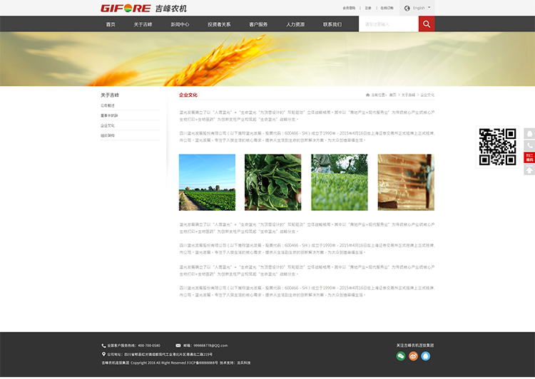 吉峰農(nóng)業(yè)網(wǎng)站建設(shè)